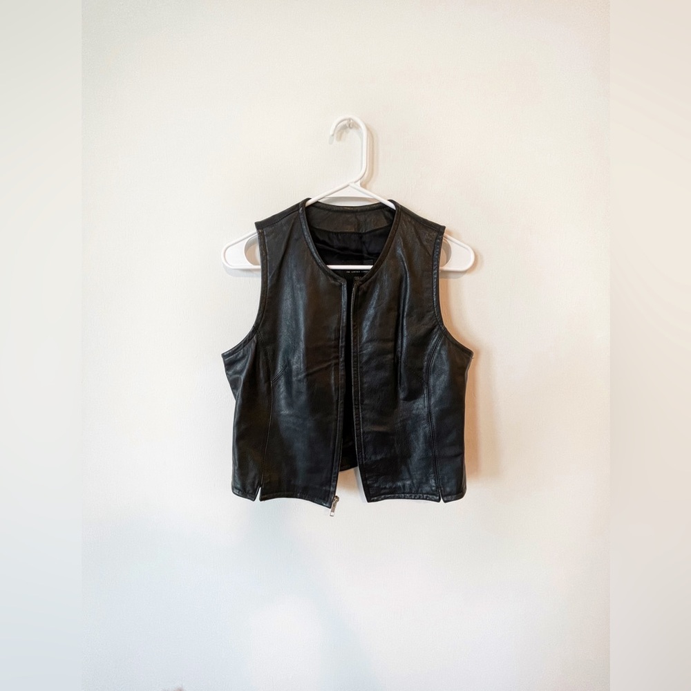 Vintage Genuine Leather Vest